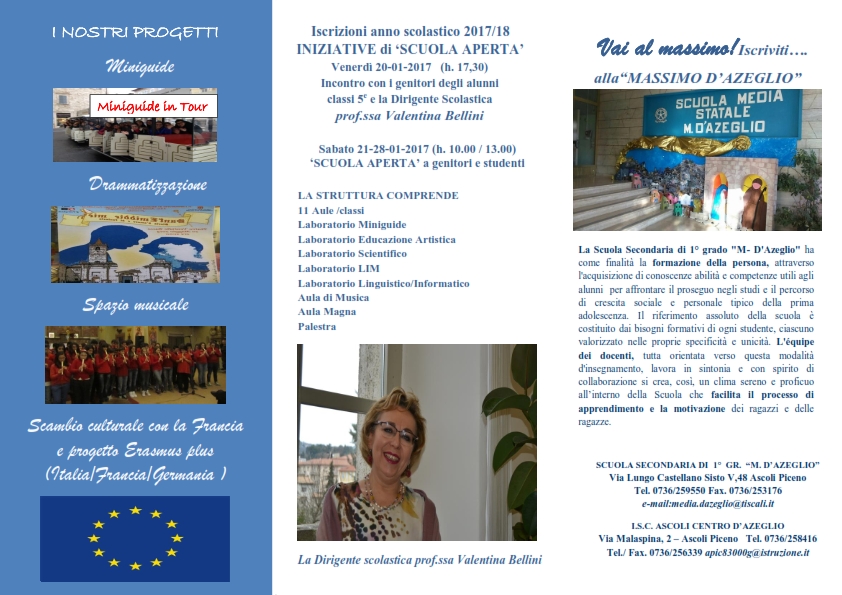 brochure 1 medie