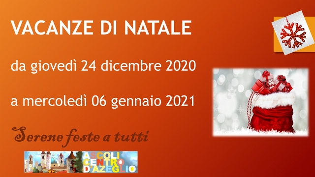 VACANZE DI NATALE