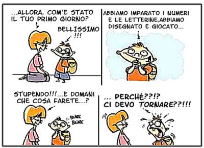 primogiorno di scuola